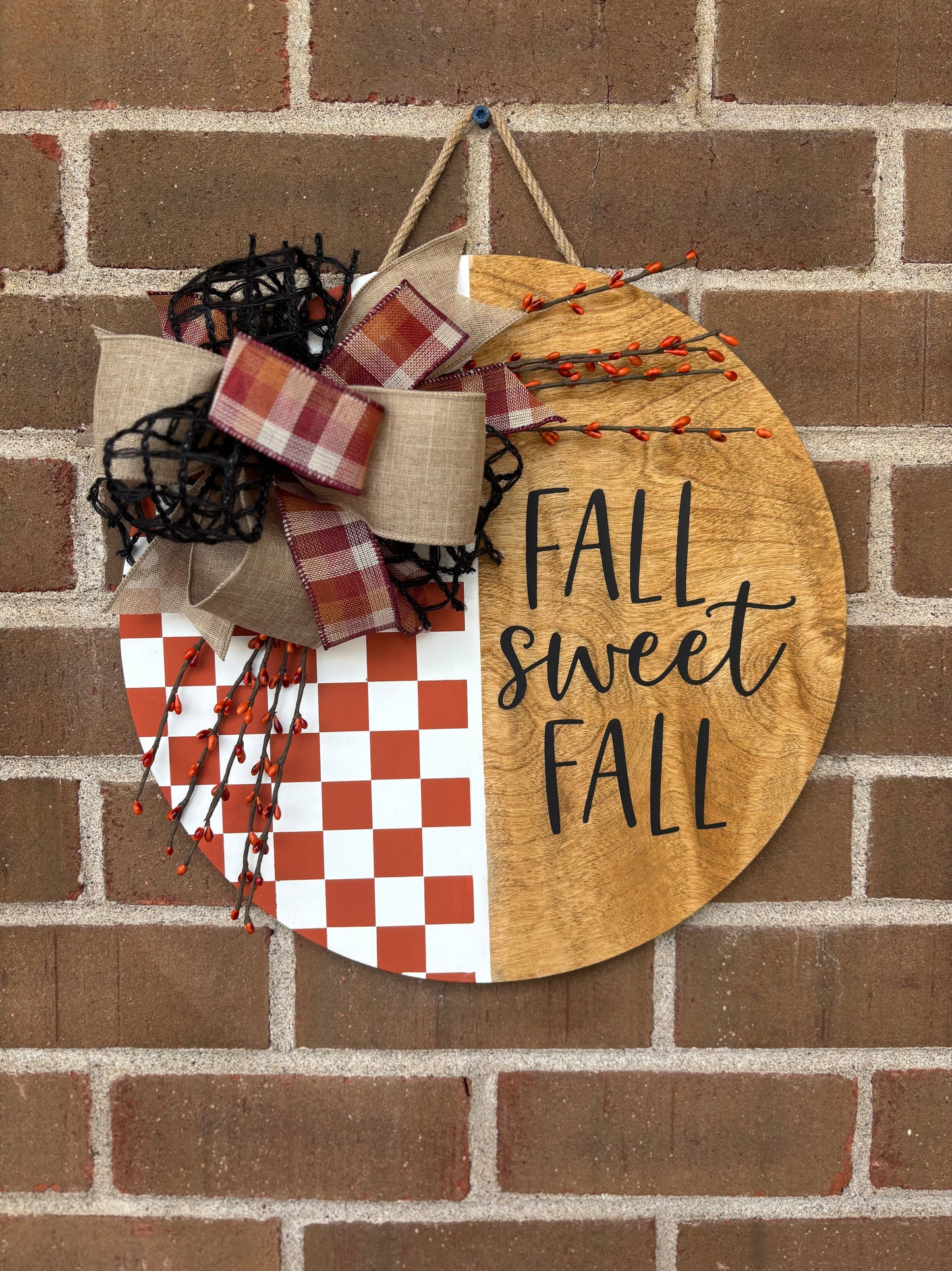 Fall Sweet Fall Door Hanger