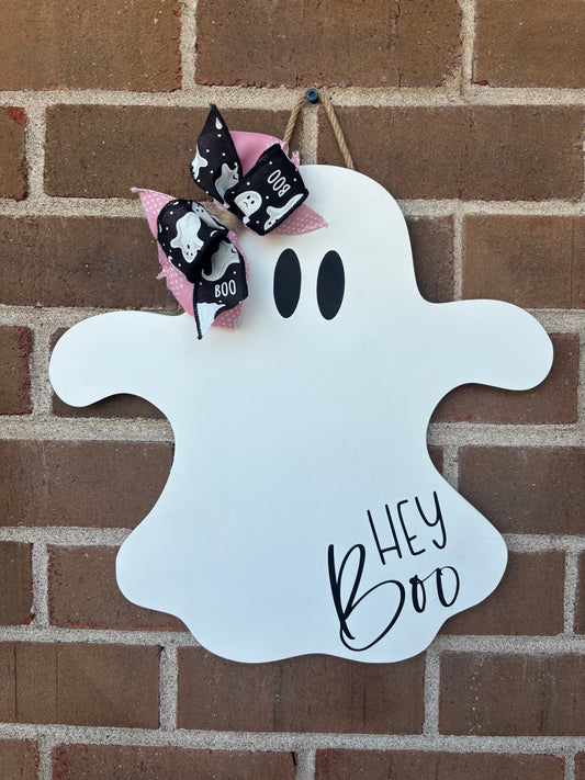 Hey Boo Door Hanger