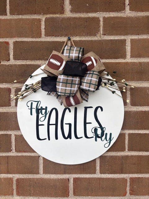 Fly Eagles Fly Door Hanger