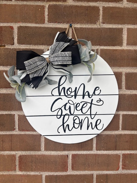 Home Sweet Home Door Hanger