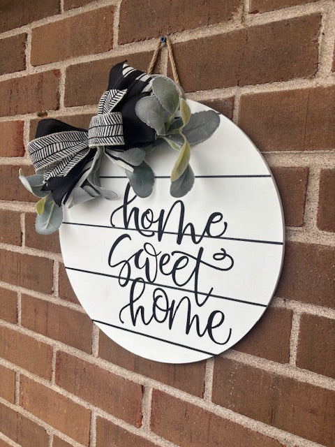 Home Sweet Home Door Hanger